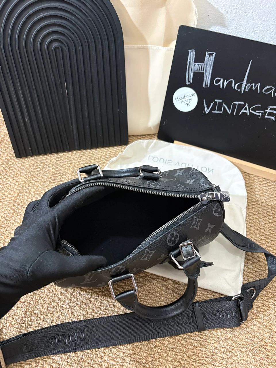 Keepall 25 黑武士 6