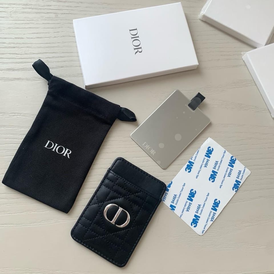 DIOR 美妆赠品系列 、小羊皮卡包 + 小镜子一套 1