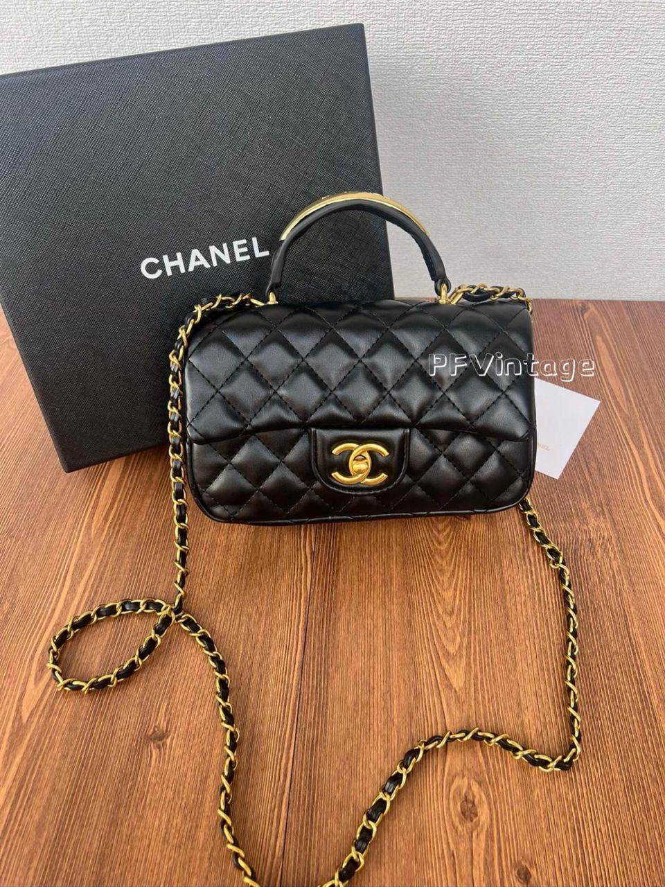Chanel赠品包金手柄 1