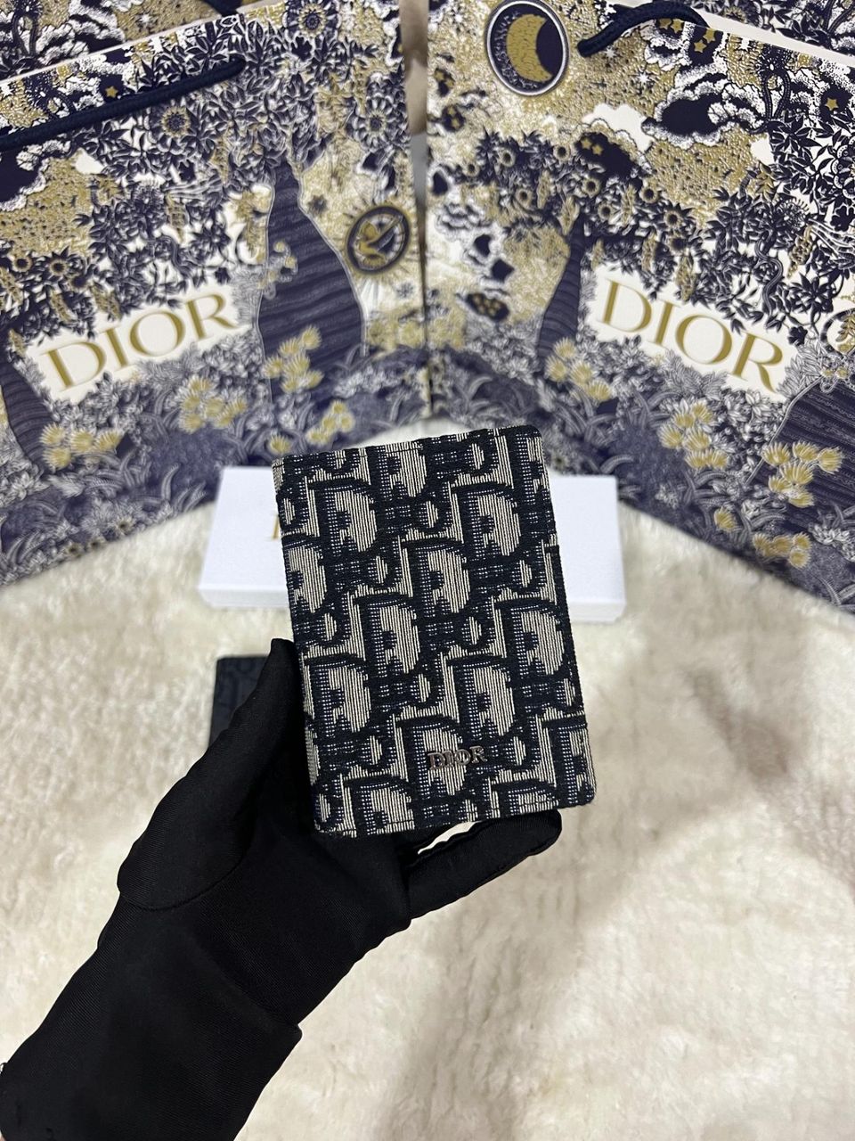 Dior拆包 开关卡包 1