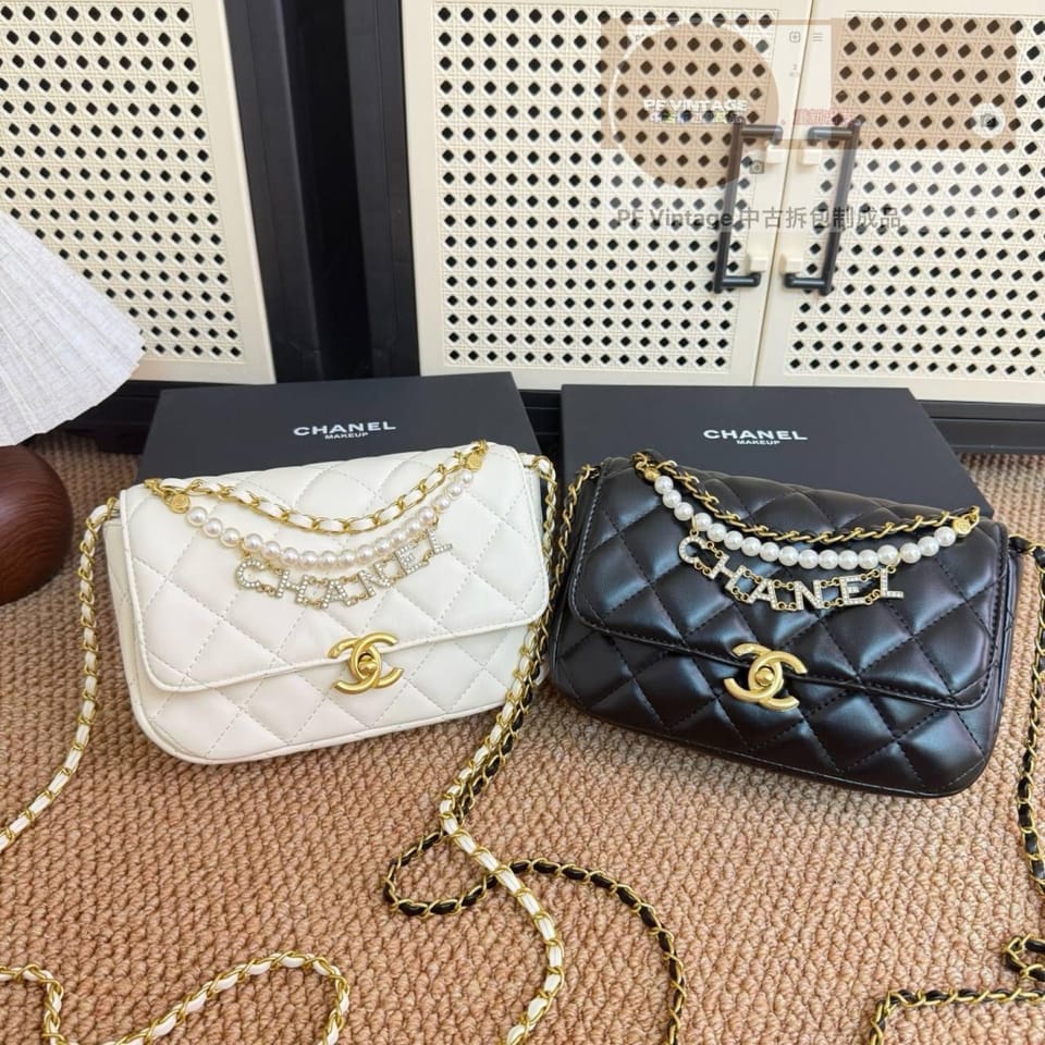 Chanel 24a珍珠链方胖子 1