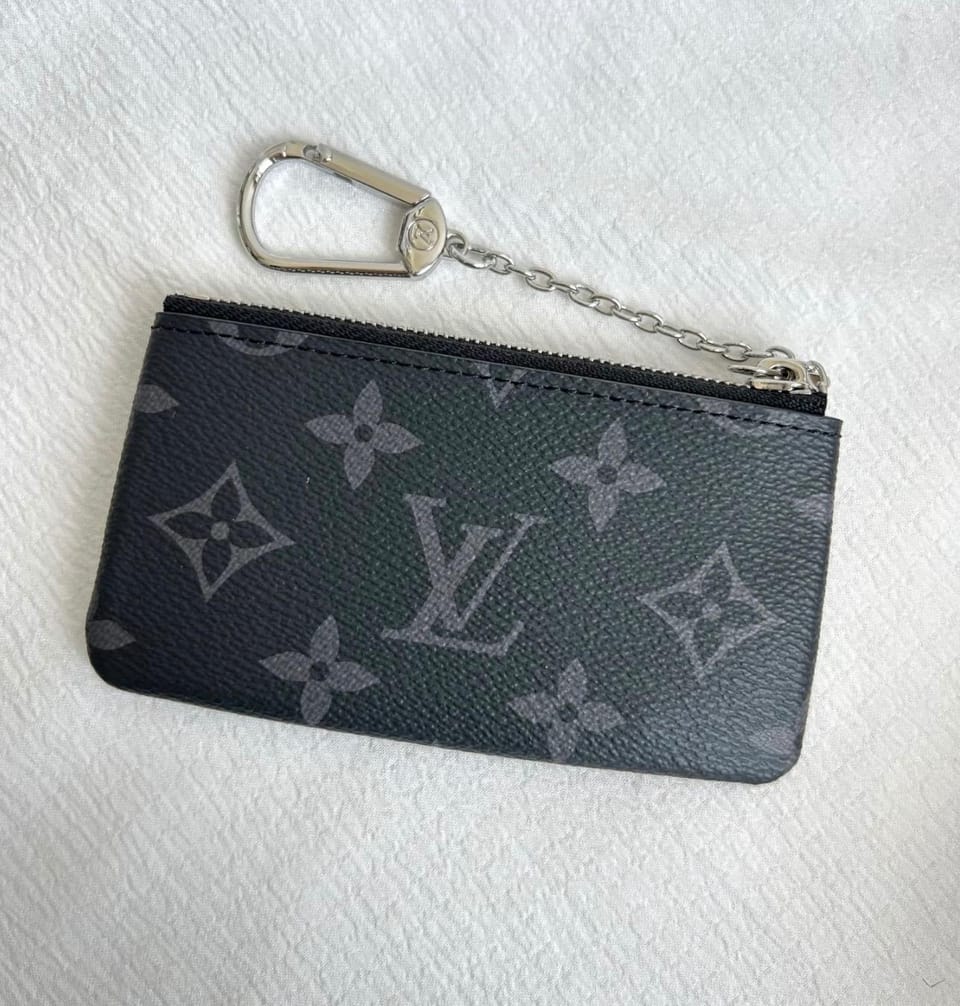 Lv拆包 黑花零钱包 1