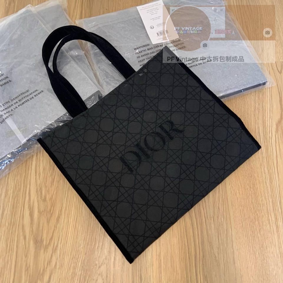 Dior 蕾丝网纱托特 1