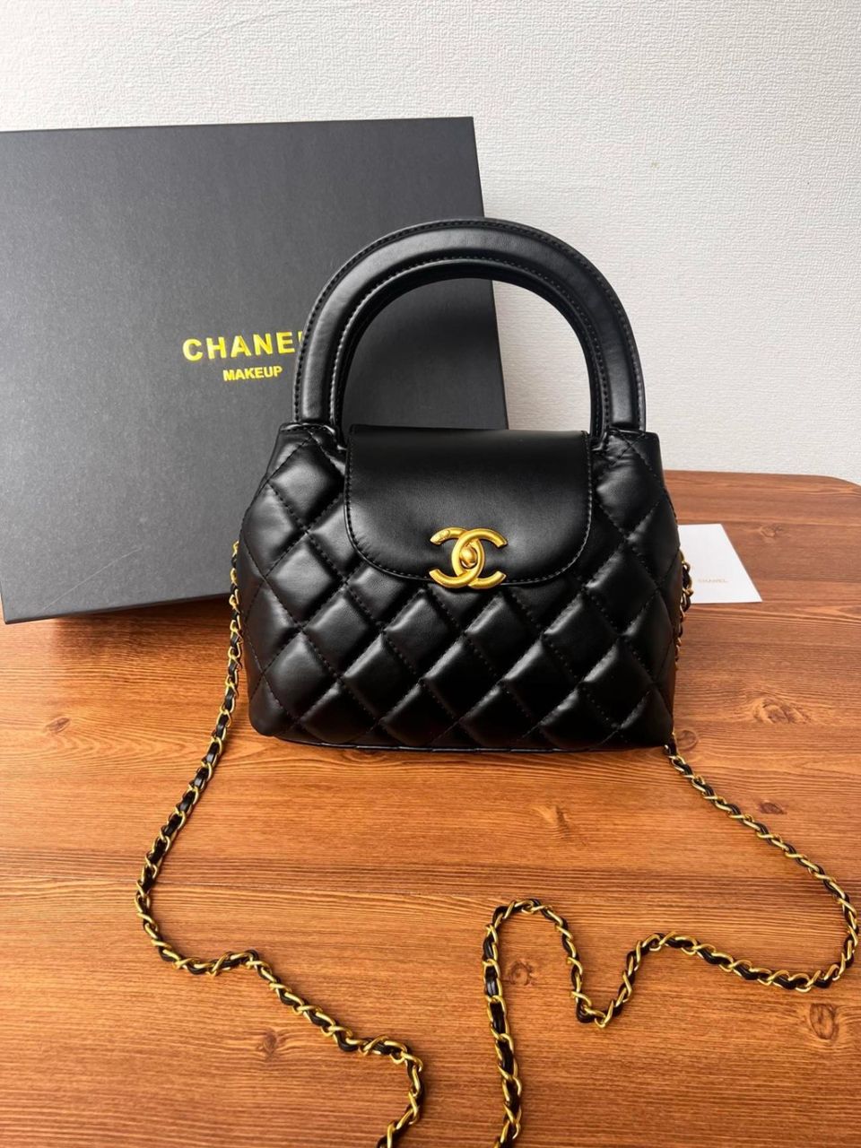 Chanel kelly菱格手提包 1