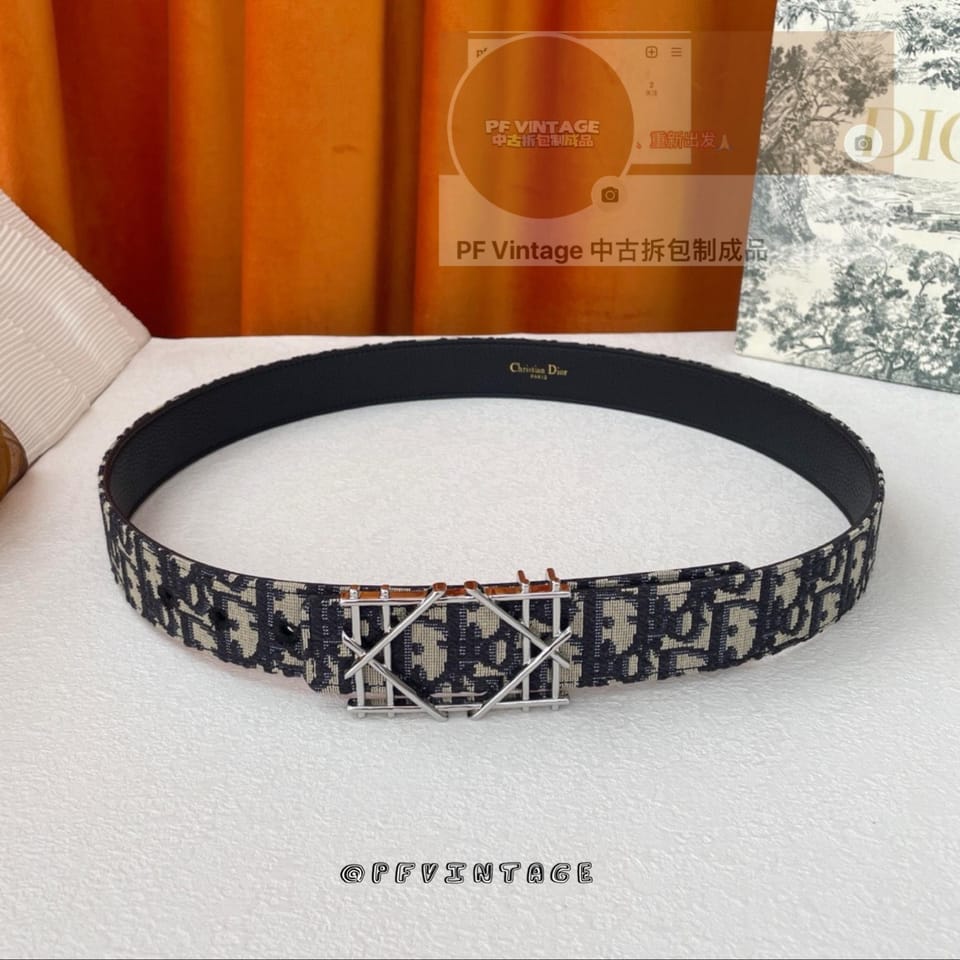 Dior腰带 老花 1
