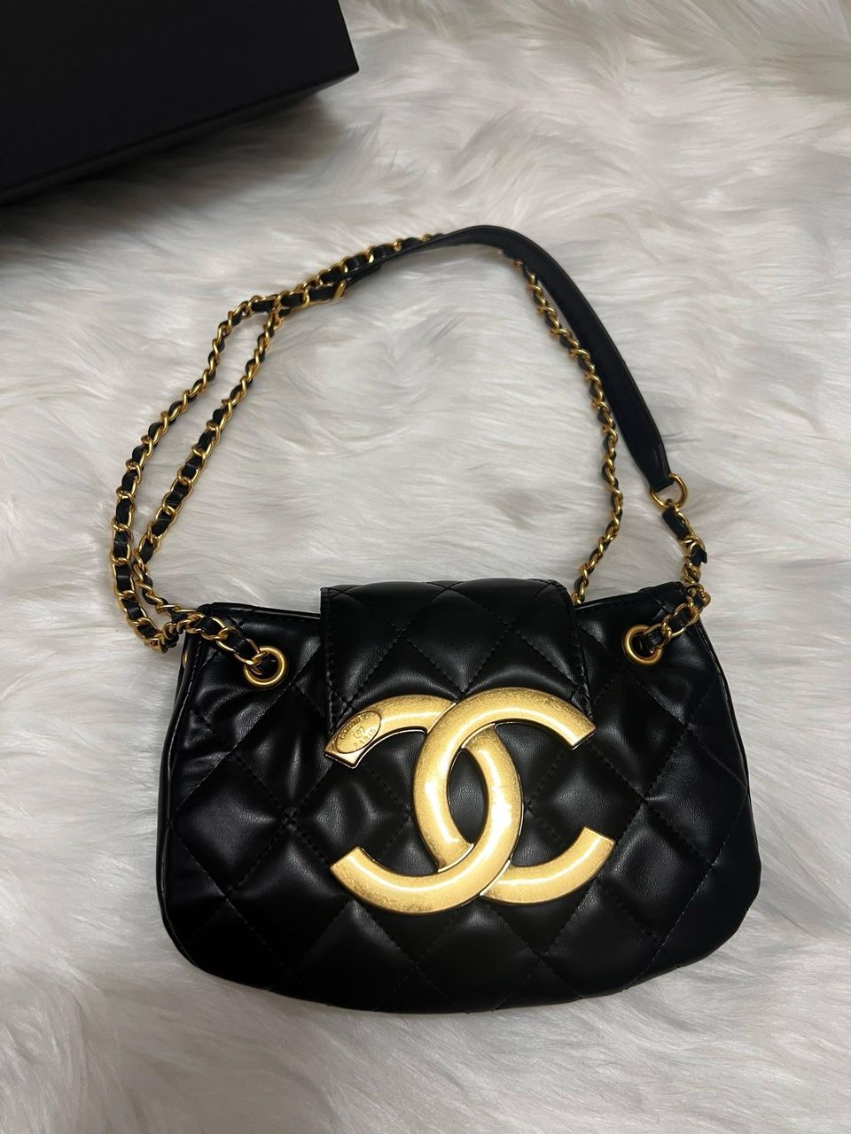 Chanel 大双C马鞍包 1